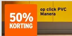 GAMMA op click PVC Manera aanbieding
