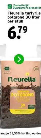GAMMA Fleurella turfvrije potgrond aanbieding