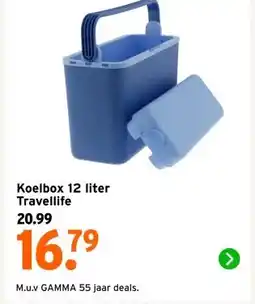GAMMA Koelbox 12 liter Travellife aanbieding