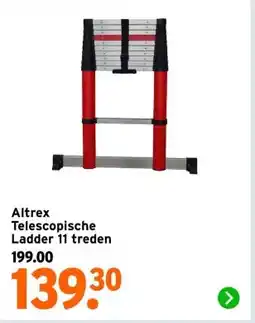 GAMMA Altrex Telescopische Ladder aanbieding