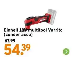 GAMMA Einhell 18V multitool Varrito (zonder accu) aanbieding