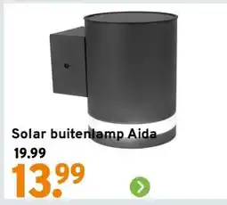 GAMMA Solar buitenlamp Aida aanbieding