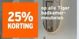 GAMMA op alle Tiger badkamer- meubelen aanbieding