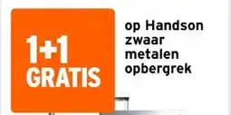 GAMMA op Handson zwaar metalen opbergrek aanbieding