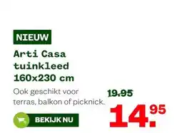 Welkoop Arti Casa tuinkleed 160x230 cm aanbieding