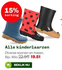 Welkoop Alle kinderlaarzen aanbieding