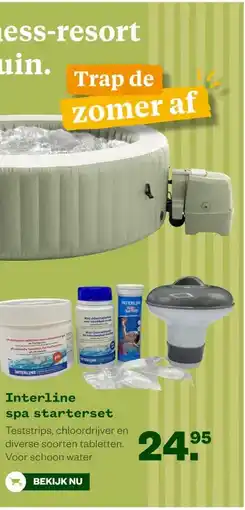 Welkoop Interline spa starterset aanbieding