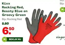 Welkoop Kixx Rocking Red, Beasty Blue en Groovy Green aanbieding