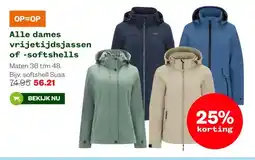 Welkoop Alle dames vrijetijdsjassen of softshells aanbieding