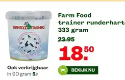 Welkoop Farm Food trainer runderhart aanbieding