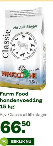 Welkoop Farm Food hondenvoeding 15 kg aanbieding