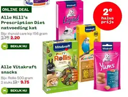 Welkoop Alle Vitakraft snacks aanbieding