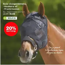 Welkoop Alle vliegendekens, -maskers of -frontriemen aanbieding