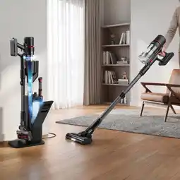 Action Steelstofzuiger Hyundai Vortex Pro met laad- en leegstation aanbieding
