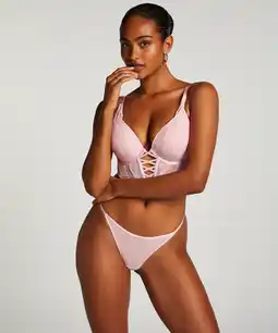 Hunkemoller Hunkemöller Brazilian Kaiden Roze aanbieding