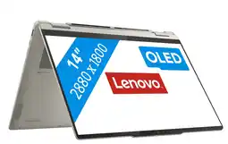 Coolblue Lenovo Yoga 7 2-in-1 OLED Copilot+ PC 14ILL10 83JQ008XMH aanbieding