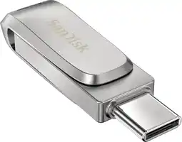 Coolblue SanDisk Ultra Dual Drive Luxe USB-C 128GB aanbieding