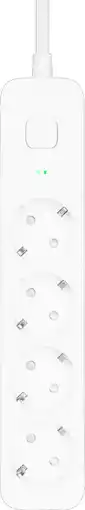 Coolblue BlueBuilt Stekkerdoos 4-voudig 3 meter Wit aanbieding