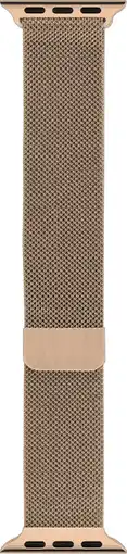Coolblue BlueBuilt Milanees Bandje Goud voor Apple Watch 40/41/42 mm aanbieding