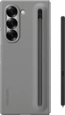 Coolblue Samsung Galaxy Z Fold 6 Back Cover met S Pen Grijs aanbieding
