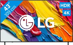 Coolblue LG 43 QNED82 4K (2025) aanbieding