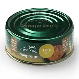 Zooplus Sparpaket 48x70g Ente Terra Felis Soupreme Katzenfutter nass aanbieding