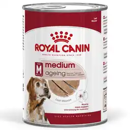 Zooplus 24x410g Royal Canin Medium Ageing Mousse Honden natvoer aanbieding
