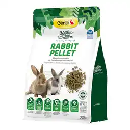 Zooplus 500 g Gimbi Mother Nature Rabbit Pellet konijnenvoer aanbieding