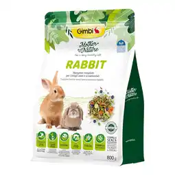 Zooplus 800 g Gimbi Mother Nature Rabbit konijnenvoer aanbieding