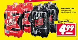 Nettorama First Choice cola aanbieding