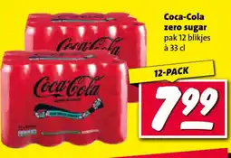 Nettorama Coca-Cola zero sugar aanbieding