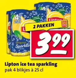Nettorama Lipton ice tea sparkling aanbieding