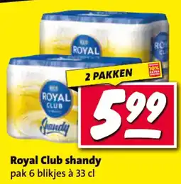 Nettorama Royal Club shandy aanbieding