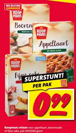 Nettorama Koopmans mixen aanbieding