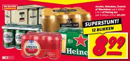 Nettorama Amstel, Heineken, Grolsch of Warsteiner of Hertog Jan aanbieding
