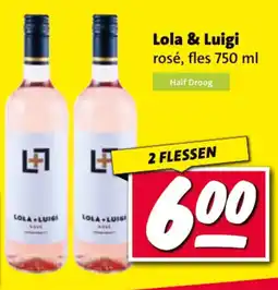 Nettorama Lola & Luigi rosé aanbieding