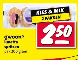 Nettorama Gwoon lunetta spritsen aanbieding