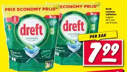 Nettorama Dreft vaatwas tabletten aanbieding