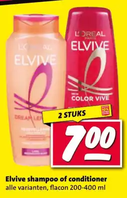 Nettorama Elvive shampoo of conditioner aanbieding