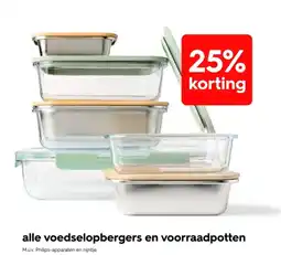 HEMA Alle voedselopbergers en voorraadpotten aanbieding