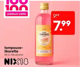 HEMA Tompouce likorette 14% alcohol aanbieding