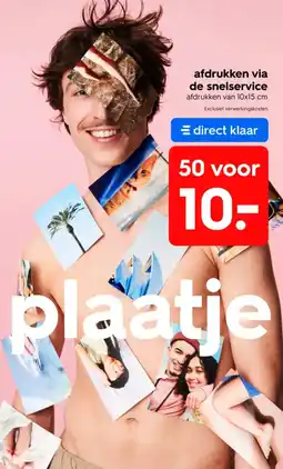 HEMA Afdrukken via de snelservice aanbieding