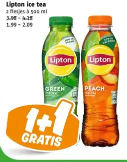 Poiesz Lipton ice tea aanbieding