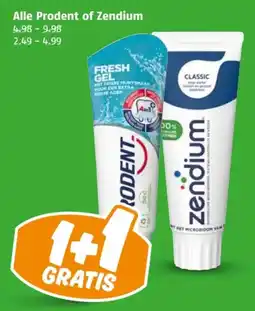 Poiesz Alle Prodent of Zendium aanbieding