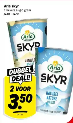 Poiesz Arla skyr aanbieding