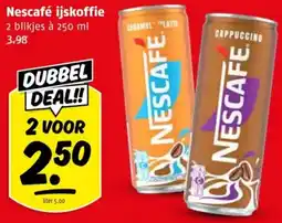 Poiesz Nescafé ijskoffie aanbieding