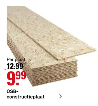 Karwei OSB- constructieplaat aanbieding