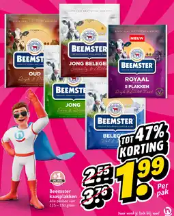Hoogvliet Beemster kaasplakken aanbieding