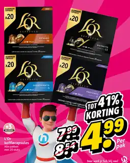 Hoogvliet L'Or koffiecapsules aanbieding