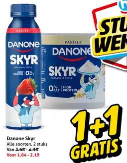 Hoogvliet Danone Skyr aanbieding